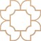 Ekena Millwork 41W x 41H x 14T Small Anderson Decorative Fretwork Wood Ceiling Panels, Hickory CELW41X41X0250ANDHI - alternate 3